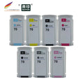 CHR70 Compatible Dyed-based Ink Cartridge for HP 70 DesignJet Z3100 Z3200 Plotter 130ml Each