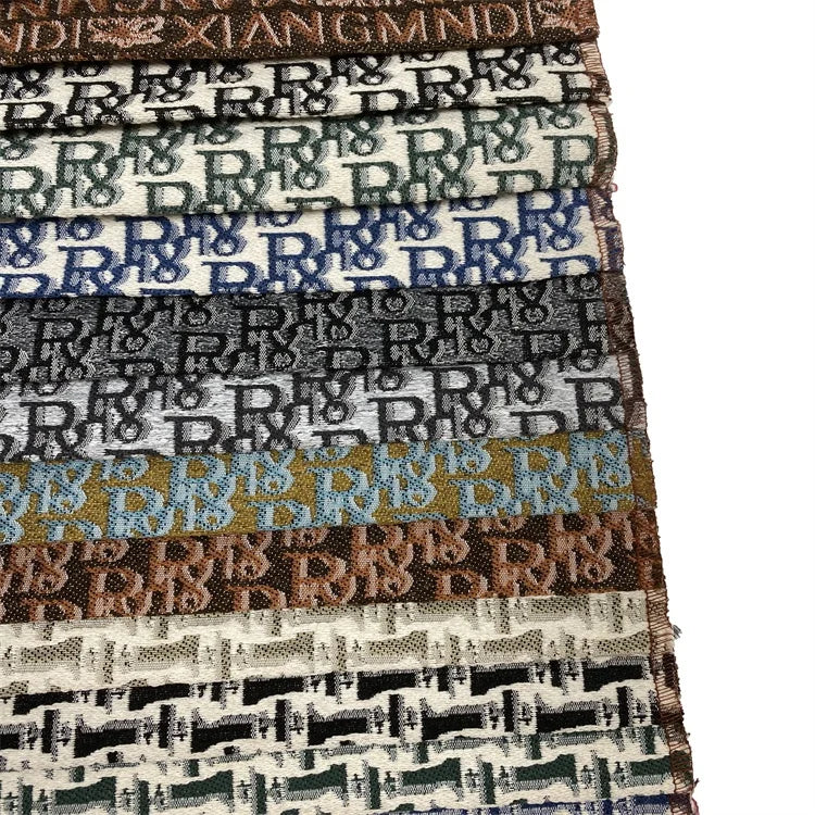 POPULAR Printed Knitted 100% Polyester Jacquard Upholstery Fabric for Sofa Curtains Car & Home Textiles-Stain Resistant Girls