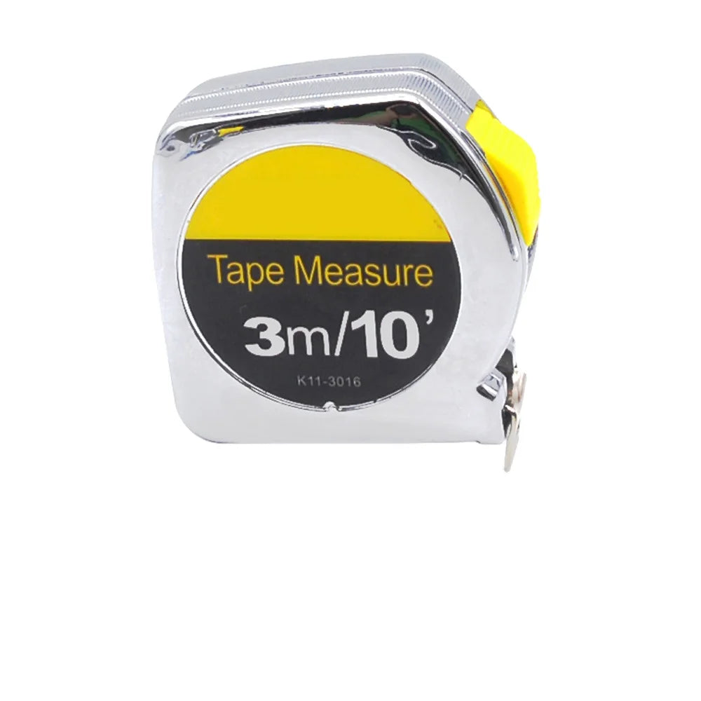 55# Carbon Steel Portable Metric Retractable Self Lock Measuring 3 Meter Tape Measure Engineering With Custom Logo