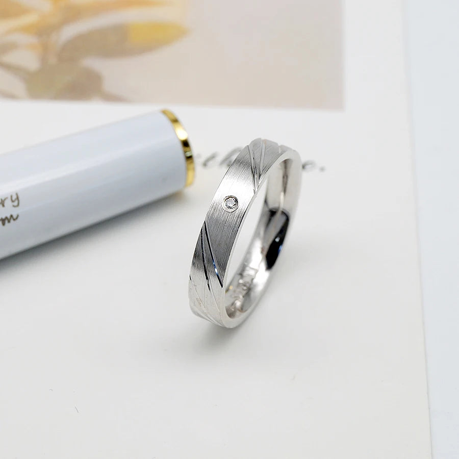 Wholesale Plain Silver Women Band Rings 925 Sterling Silver Ring Couple Ring 925