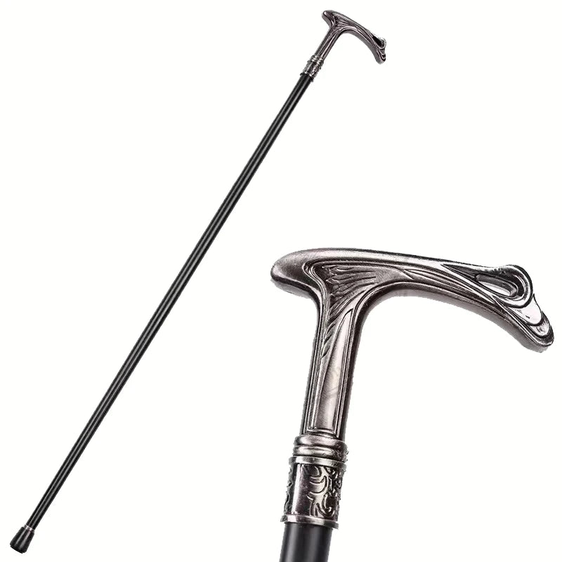 Metal T-shaped Handle Luxury Walking Stick Walking Stick for the Elderly