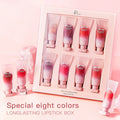 Wholesale Besting Selling 8-color Velvet Matte Liquid Lipstick Set Private Label Long Lasing Waterproof Liquid Lipstick