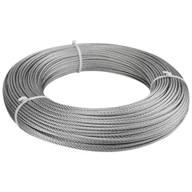 Reilbu Fast Delivery Time Anti-corrosion SS316/ 4mm Cable for Decking Aircraft Cable Hardware 7x7 Strands