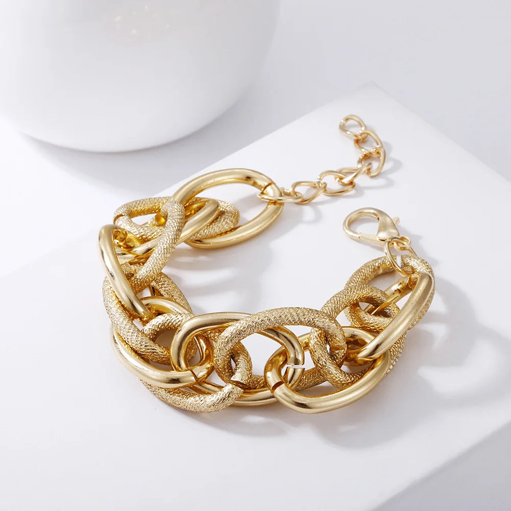 2025 Hot Sale Creativity Multi-layer Splicing Gold Bracelet Leopard Acrylic Fashion Jewelry Bracelets for Women