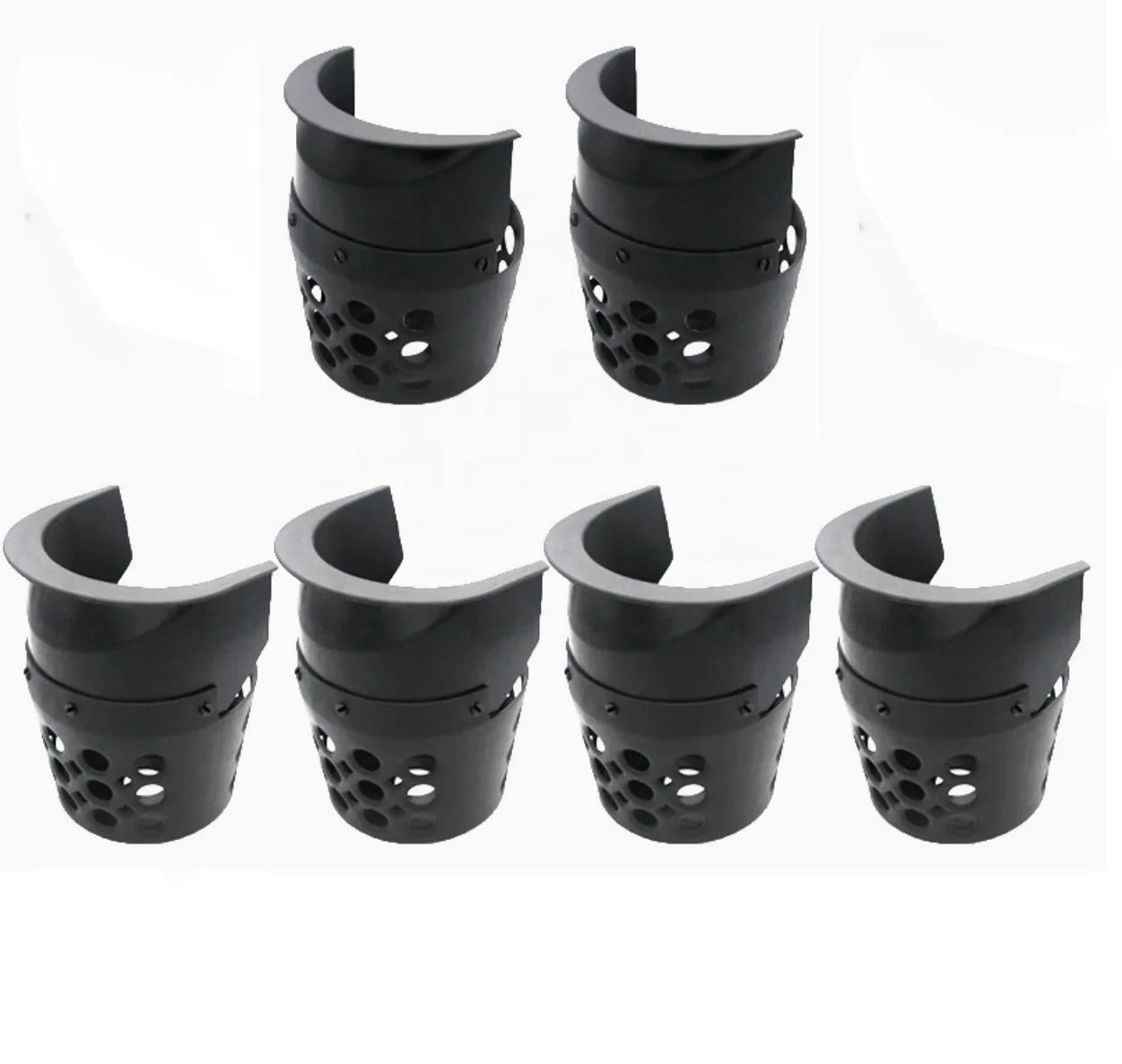 Billiard Accessories Pool Table Pockets Replacement Pockets for Billiard Table Set of 6 Plastic Web Pockets
