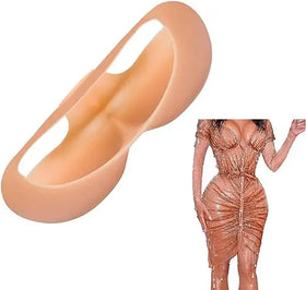 3D Molded Silicone High Waist Firm Control Hip Shaper Pads Padded Buttock Enhancer for Women