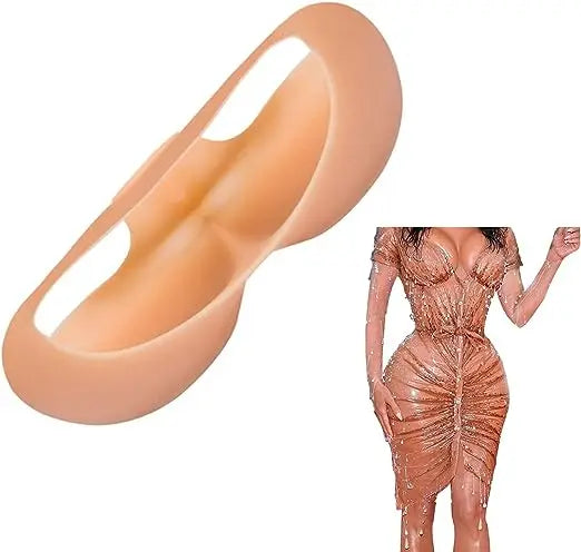 3D Molded Silicone High Waist Firm Control Hip Shaper Pads Padded Buttock Enhancer for Women