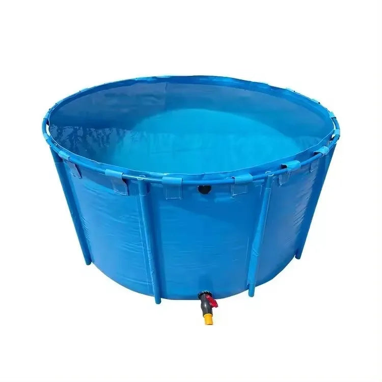 Wholesale Low Moq Indoor and Outdoor Plastic Pvc Fish Ponds Folding Koi Fish Show Pond Fish Tank