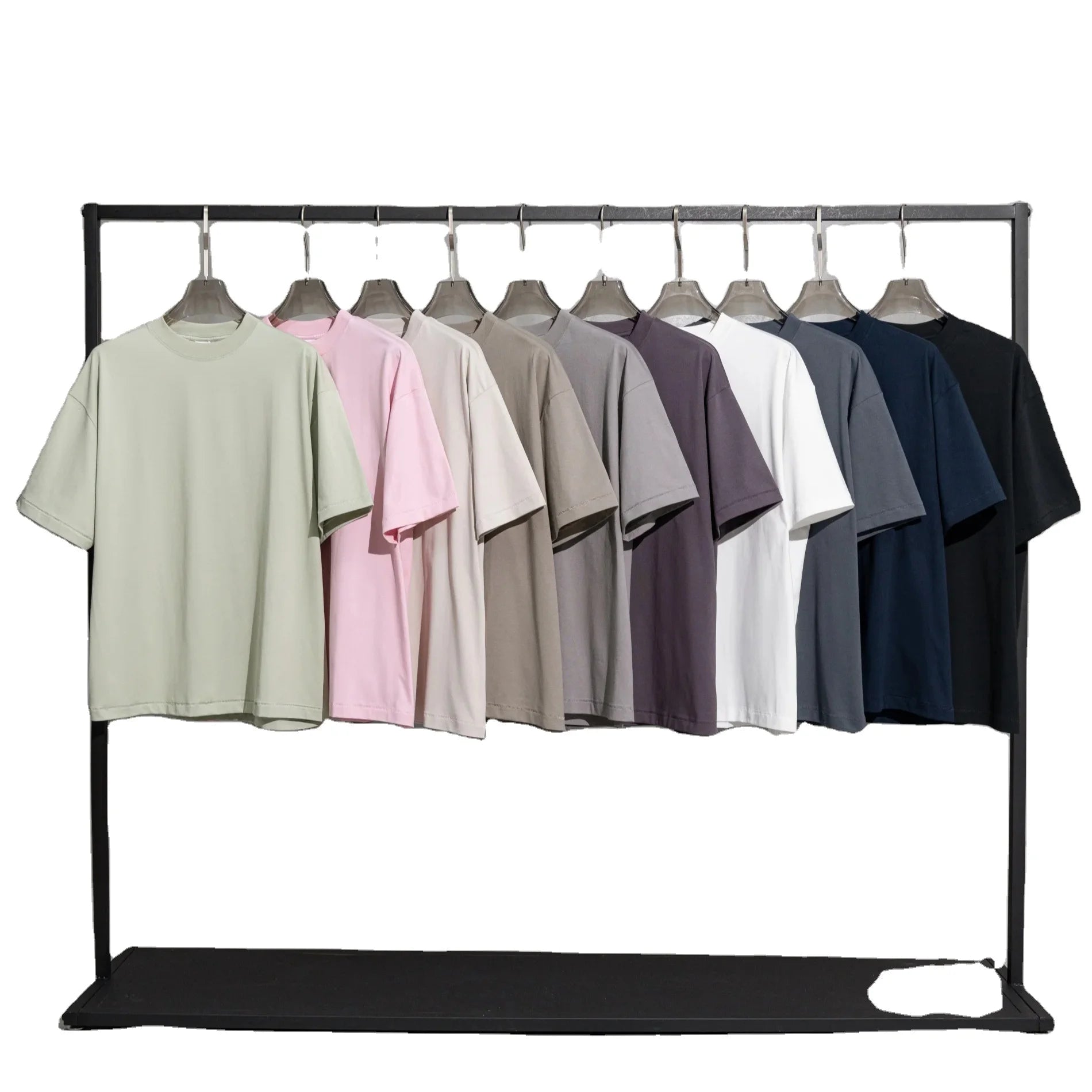 Oversized Drop Shoulder Tshirt Heavyweight Cotton Blank Quick-Dry T-shirt Custom Graphic Vintage Mens T Shirt