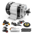 48V 500W Rickshaw 3 Wheel Bicycle Geared Brushless Electric Cargo Tricycles Motor Conversion Kits