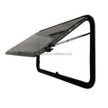 500x350mm RV Caravan Side Window Round Corner Camping Car Trailer Windows with Pleated Blind