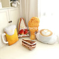 Bread Retro Pillow Toast Bread Like Food SHAPED Decorative THROW Pillows and Pillows Custom