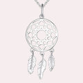 YH JEWELLERY Hot Selling Hypoallergenic Cubic Zircon Vintage 925 Sterling Silver Love Carrying Feathers Fine Jewelry Necklaces