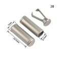 100pcs DIY Metal Cord Lock Stoppers Custom Color Garment Plating Stopper Toggle Clip Rope Clasp Washable Nickel-Free Shoe Laces