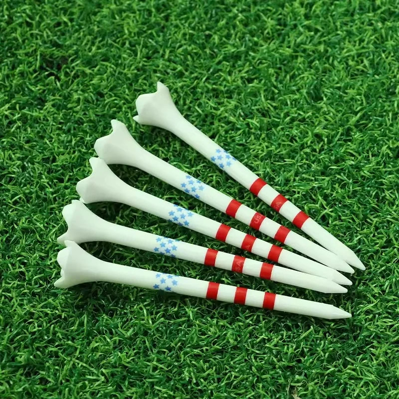 Factory direct supply of golf plastic tee with printed logo golf accessories manufacturers wholesale