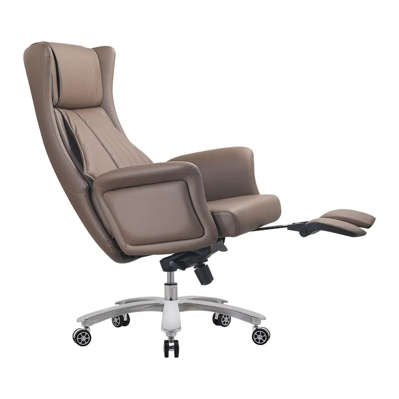 Modern Luxury Office Furniture Material Leather Comfortable Soft Executive Ergonomic Office Chair