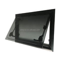 Wholesale Small Size Flat RV Window Double Layer Acrylic with Roller Blinds 350*280mm