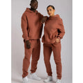 2026 Custom 2 Piece Women Jogger Sets Jumper Gym Custom logo Sweatpants Set Unisex Oversize Hoodie Tracksuit