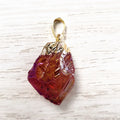 2026 Electroplated Crystal Tumbled Stone Shape Gold Plated Crystal Pendant Natural Crystals