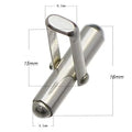 Sterling Silver Designer Cufflinks and Tie Clips Custom Size Belt Manufacture for Weddings and Gifts