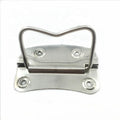 Ruilichuang J203 304 Stainless Steel Tumbled Finish Silver Cabinet Pull Handle 80kg Capacity Carton Box Bag