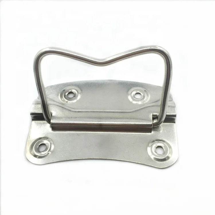 Ruilichuang J203 304 Stainless Steel Tumbled Finish Silver Cabinet Pull Handle 80kg Capacity Carton Box Bag