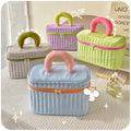 Cute Shape Multi-color Makeup Skincare Storage Box Portable Large Capacity Makeup Travel Toiletry Bag