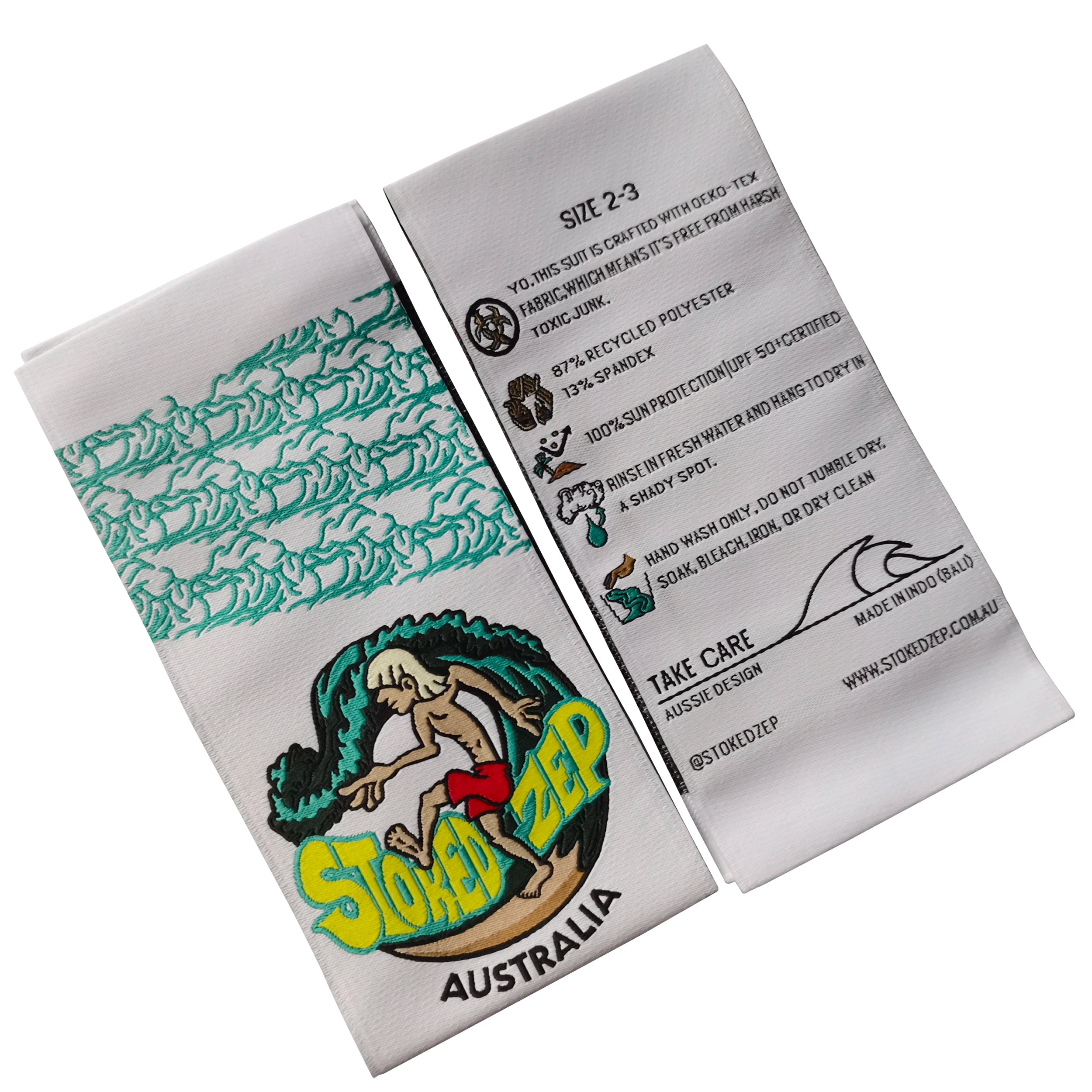 YH-WL45 Eco-Friendly High Density Centerfold Garment Collar Tags Custom Private Color Brand Logo Damask Woven Labels Silk Screen