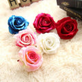 D-RH002 Reasonable Price Best Welcome Fashion Wholesale Artificial Silk Rose Head for Flower Arrangement Wedding Decor