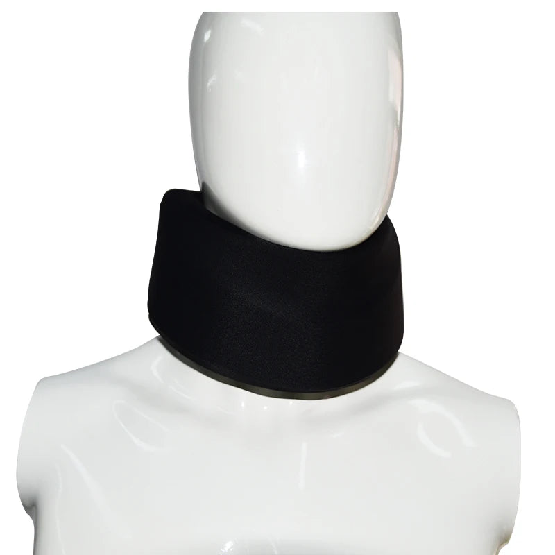 2023 Adjustable Foam Cervical Collar Neck Brace Support for Vertebrae Whiplash Wrap Aligns and Stabilizes SpinePressure Relief