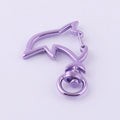 Fancy Dolphin Shape Bag Metal Swivel Snap Hook for Keychain Lanyard