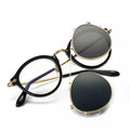 New Stocks Custom Logo Metal Clip on Sunglasses Wholesale Hanger Clip-on Unisex Glasses