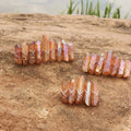 2025 Buy in Bulk Orange Zinc Alloy Crystal Hairpin Bohemian Style Bridal Sky Blue Party Accessories Spring Clip Skin Clean Beauty Device