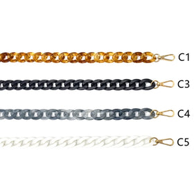 Tiktok Top Selling Fashion DIY Multicolor Metal Matte Resin Bag Handle Chain for Women Js Brand