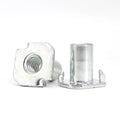 Tee Nuts With Pronge Factory Wholesale Sigma Two Prong Rivet T-nut M6/M8  Pronged T Nuts Tee Threaded Insert Nut for Furniture