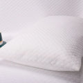 Custom Modern Solid Stitching Polyester Waterproof Quilted Pillow Protector with Envelope Closure