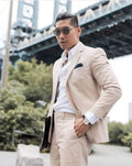 2025 Winter Men Summer Men Suits Breathable Veste Homme for Coat Pant Tailor Made Wedding Tuxedo for Formal Prom blazer Suits