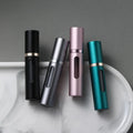 Louischanzl Classic Window Opening Mini Travel Portable 5ml 8ml 10ml Bottom Filling Valve Cosmetics Perfume Spray Bottle