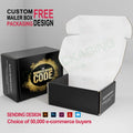 Custom Hat Wholesale Shipping  Boxes Custom Small Mailer Boxes with Logo Shipping Boxes Black