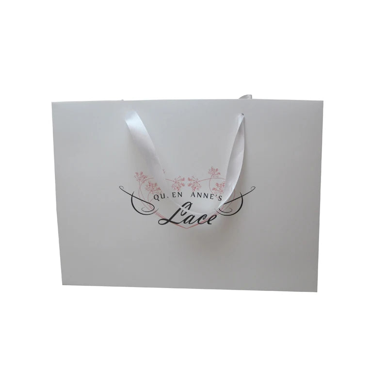 Custom Luxury Recycled Materials Foldable Paper Bag Cotton Rope Handle for Gift & Shopping Packaging-Stylish and Durable