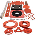 Customized Special-shaped Products Rubber Automotive Silicone Cutting Gasket Sealing Insulation Waterproof Silicone Gasket