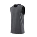 Quick Dry Sports Custom logo Printing Polyester Gym Wear Fitness Sleeveless Sport Wear Vest Men tank Top