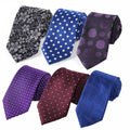 Tailor Smith Neckties Handmade 100% Silk Woven Ties for Men Solid Color Custom Designed Mens Necktie