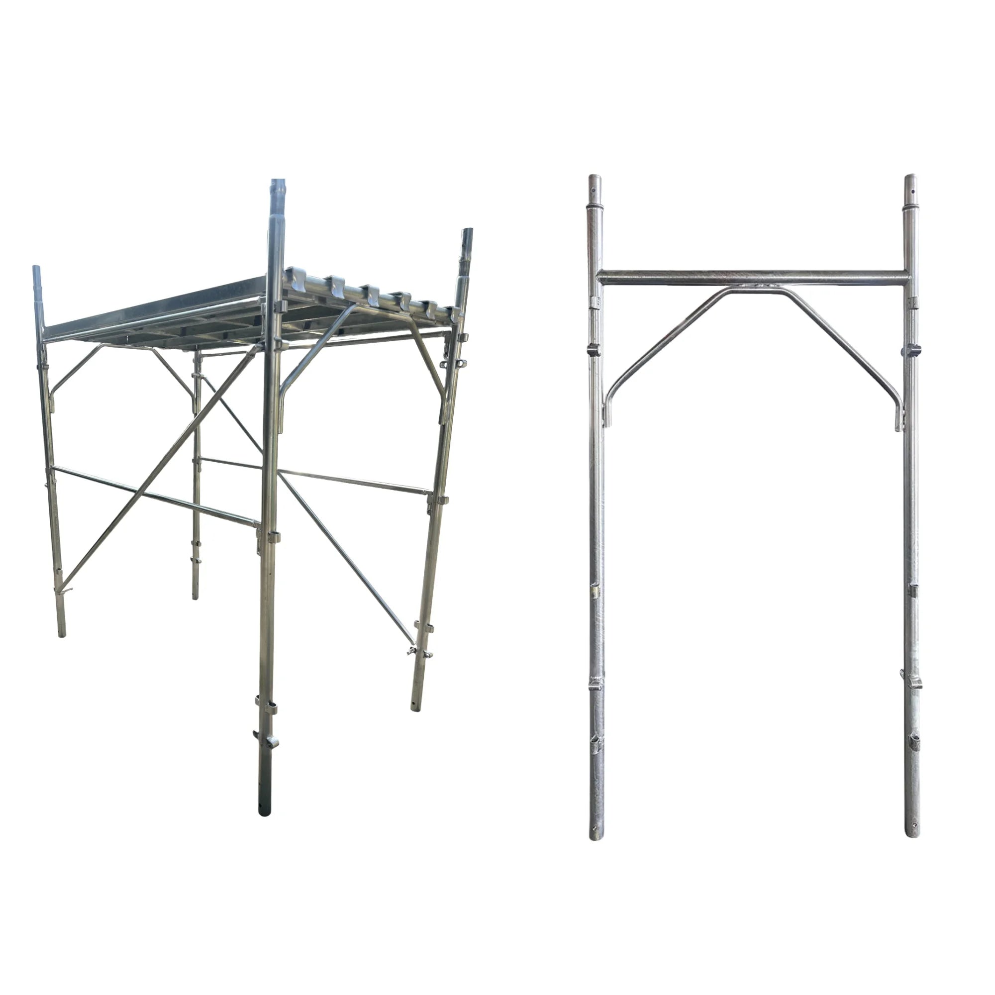 105cm Italian Flip Lock Pin Ponteggio EN12811 Prefabricated Scaffolding Frame
