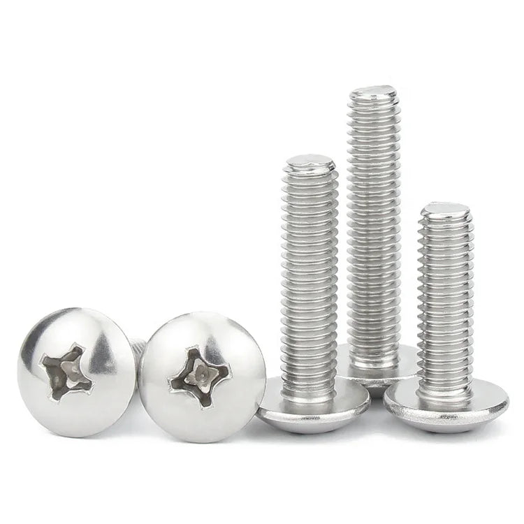 M2 M3 M4 M5 M6 M8 JIS1111Stainless Steel Cross Recessed Mushroom Phillips Drive Truss Head Machine Screw