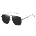 2025 Latest Fashion Custom TAC Polarized Sunglasses Metal Frame UV Protection Sunglasses for Men