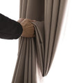 Kingworth High Quality Modern Luxury Fabric Window Blackout Curtain for the Living Room Bedroom