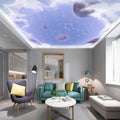 Personalized Fantasy Starry Sky Ceiling Wallpaper Children's Room Ktv Background Wallpaper Mural Ceiling Sofa Wall Cloth Mural