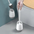 Household Eco-friendly Doteclean Latest Hot Bathroom Soft TPR Cleaning Toilet Brush with Plastic Holder Set