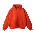 2025 Winter Warm Fleece Hoodies 365gsm Fleece Hoodie 350gsm Oversized Yellow 365 Gsm Red Hoodie